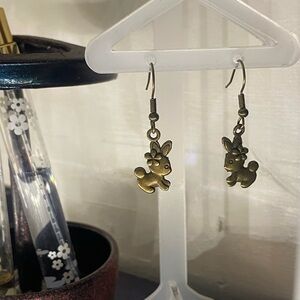 🦋(2 for $15) Handmade one of a kind Bunny Earrings